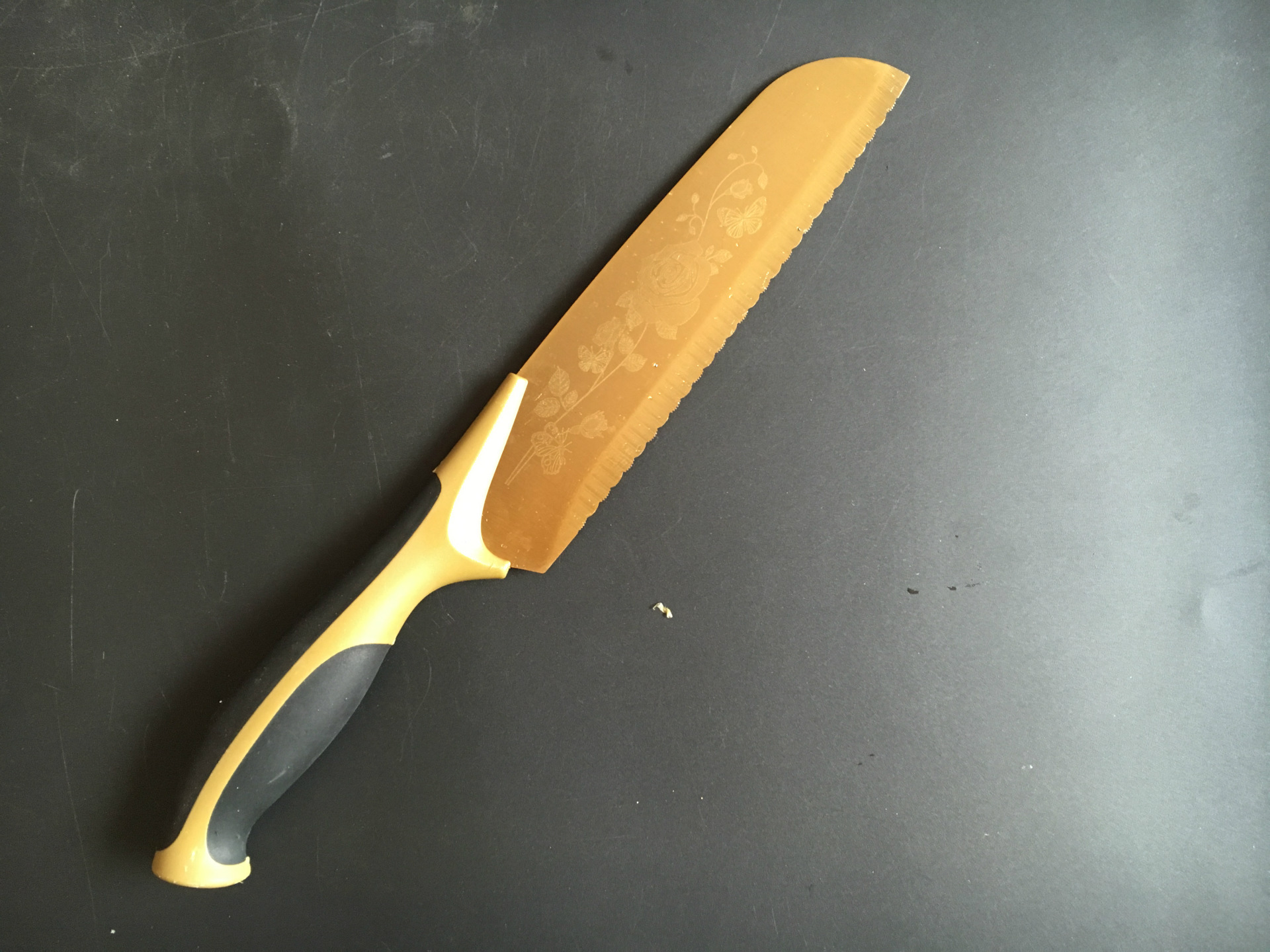 百年蔷薇韩国风情厨具套刀五件套菜刀展销会礼品热销批发.