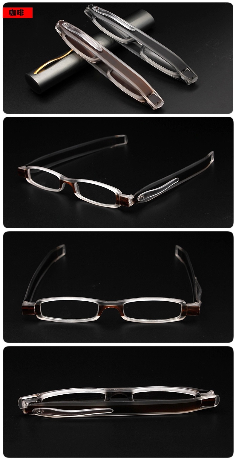 正品360度旋转折叠老花镜防疲劳超轻树脂 精致男女老光远视眼镜