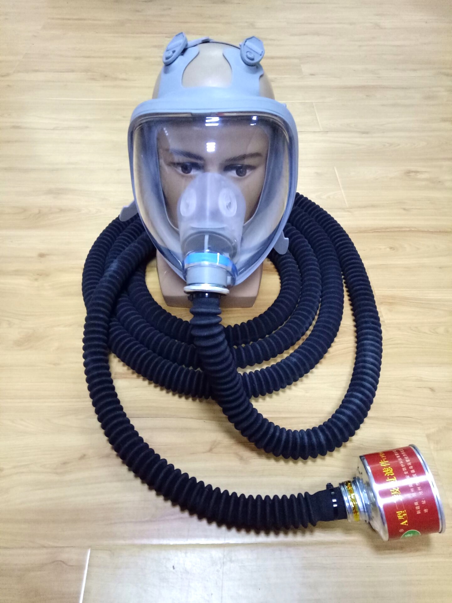 防毒面具配唐丰5米10米导气管防毒全面罩专用加长呼吸管劳保防护