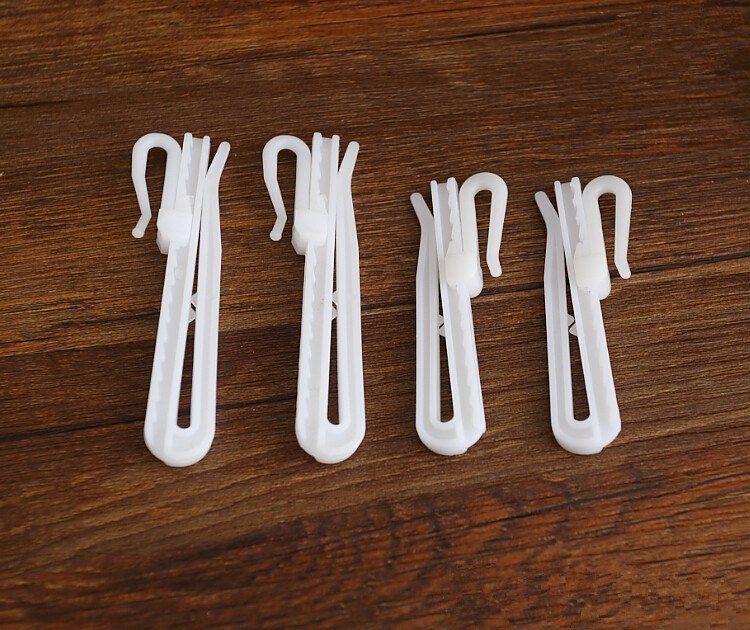 厂家直销 窗帘挂钩升降钩可调伸缩钩s钩塑料调节钩韩式褶皱钩