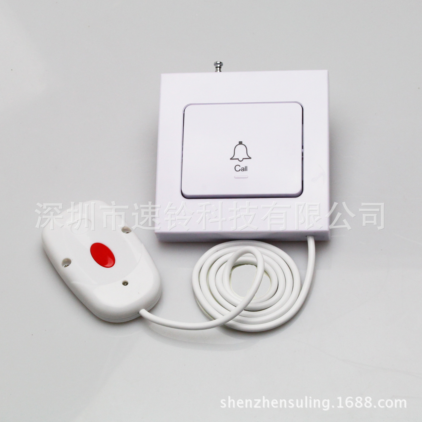 无线医用病床手柄呼叫器医院病房按铃 老年公寓护士敬老院寻呼护