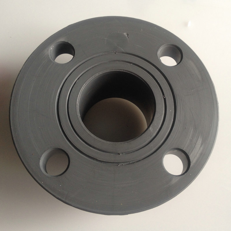 法兰-pvc塑料法兰 pvc一体式法兰 pvc法兰upvc 防腐蚀耐酸碱 灰色法..