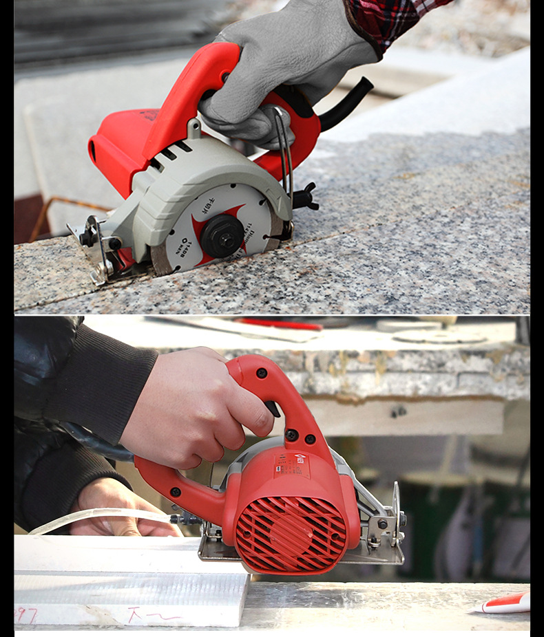 锐奇ken4210云石机大功率瓷砖大理石木材多功能家用手提式切割机