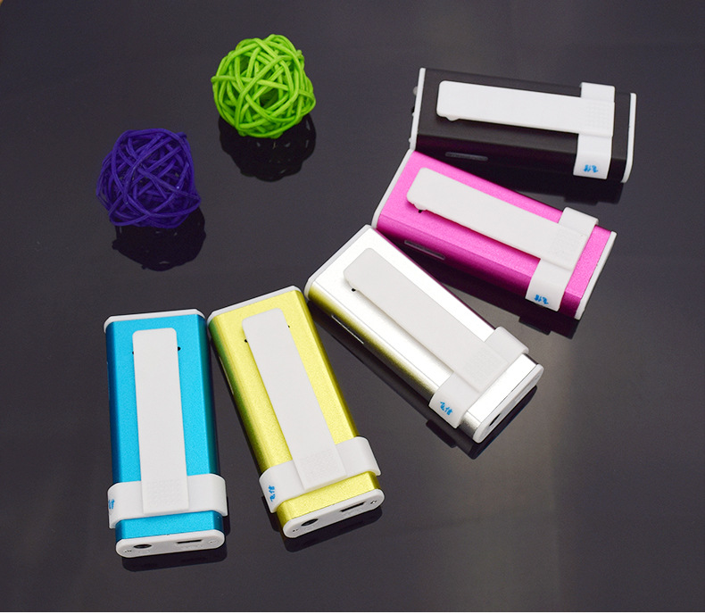 厂家直销 手电筒有屏插卡mp3 带灯夹子mp3 外放背夹外贸礼品批发