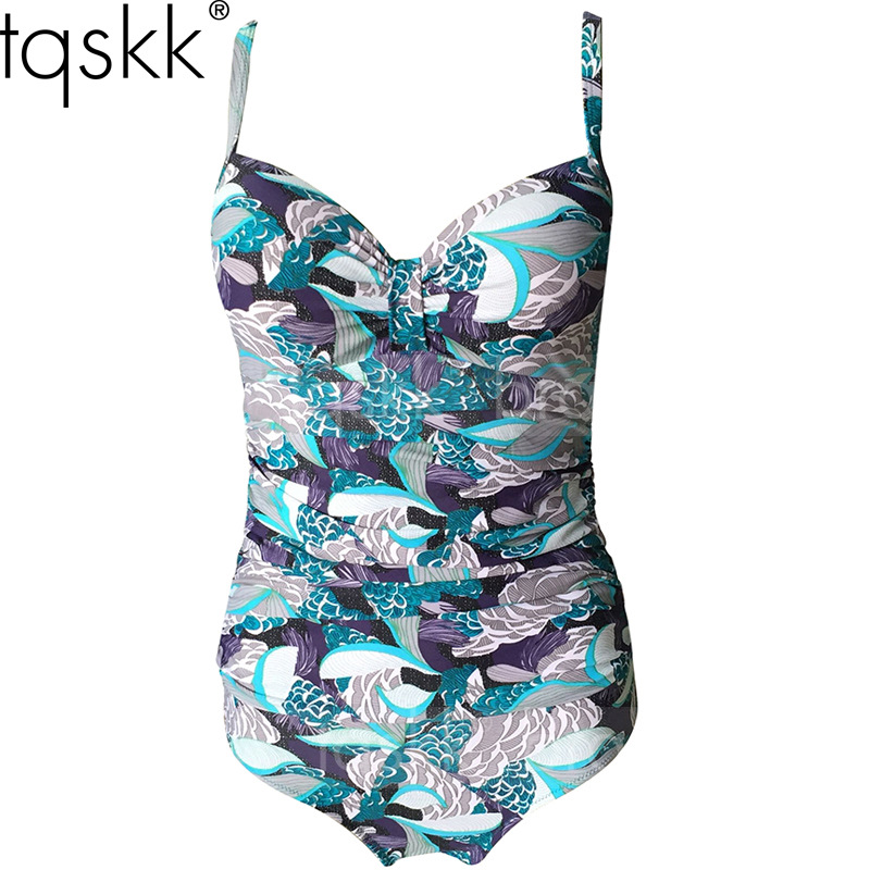 2016品牌厂家新款v型连体式泳衣套装