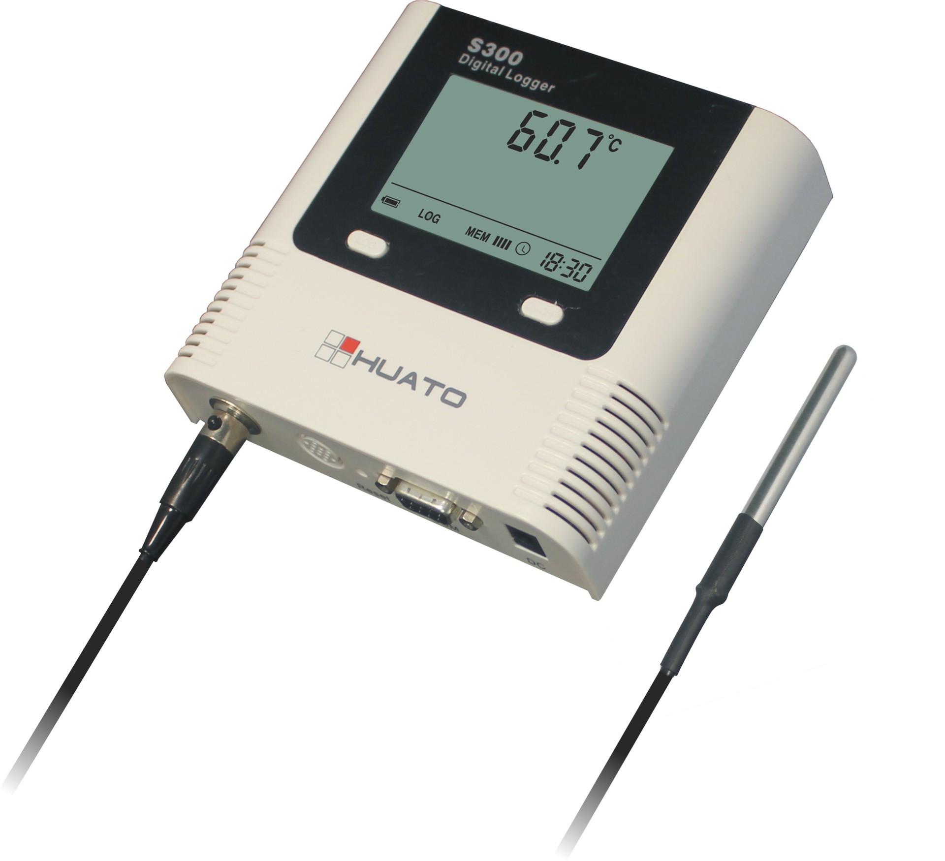 冰箱医药冷库车间温湿度记录仪华图s320-ex外置探头数字温湿度计