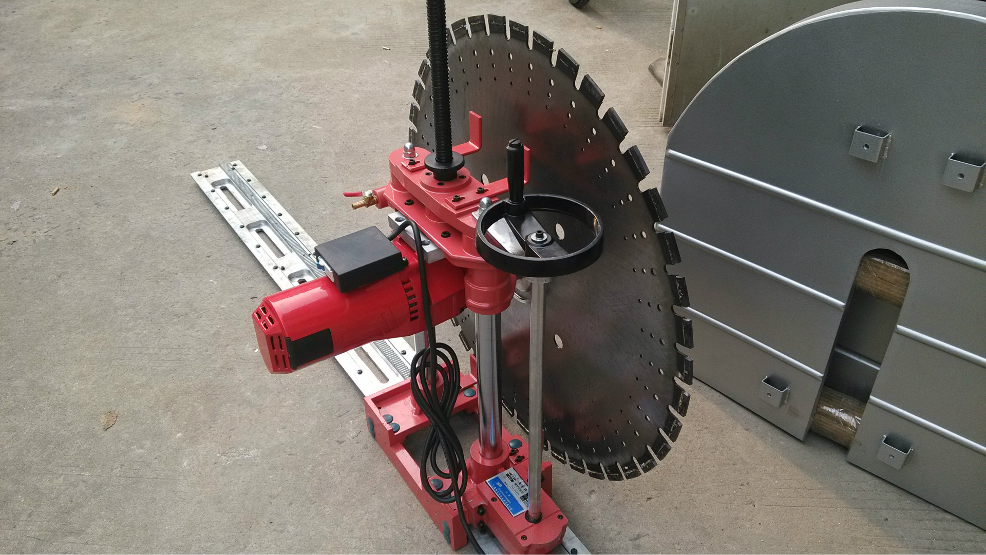 钢筋混凝土墙壁切割机 220v电动式优质切墙机 厂家直销