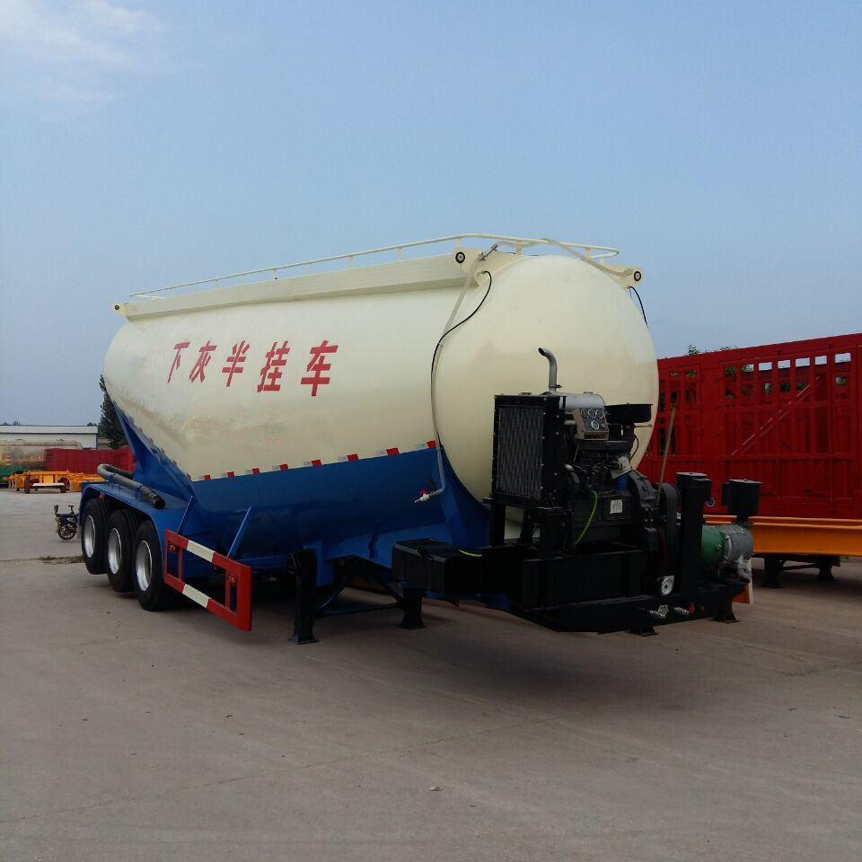 运输车 散装水泥运输车 >梁山车厢厂家 定做45立方散装水泥罐车 轻体