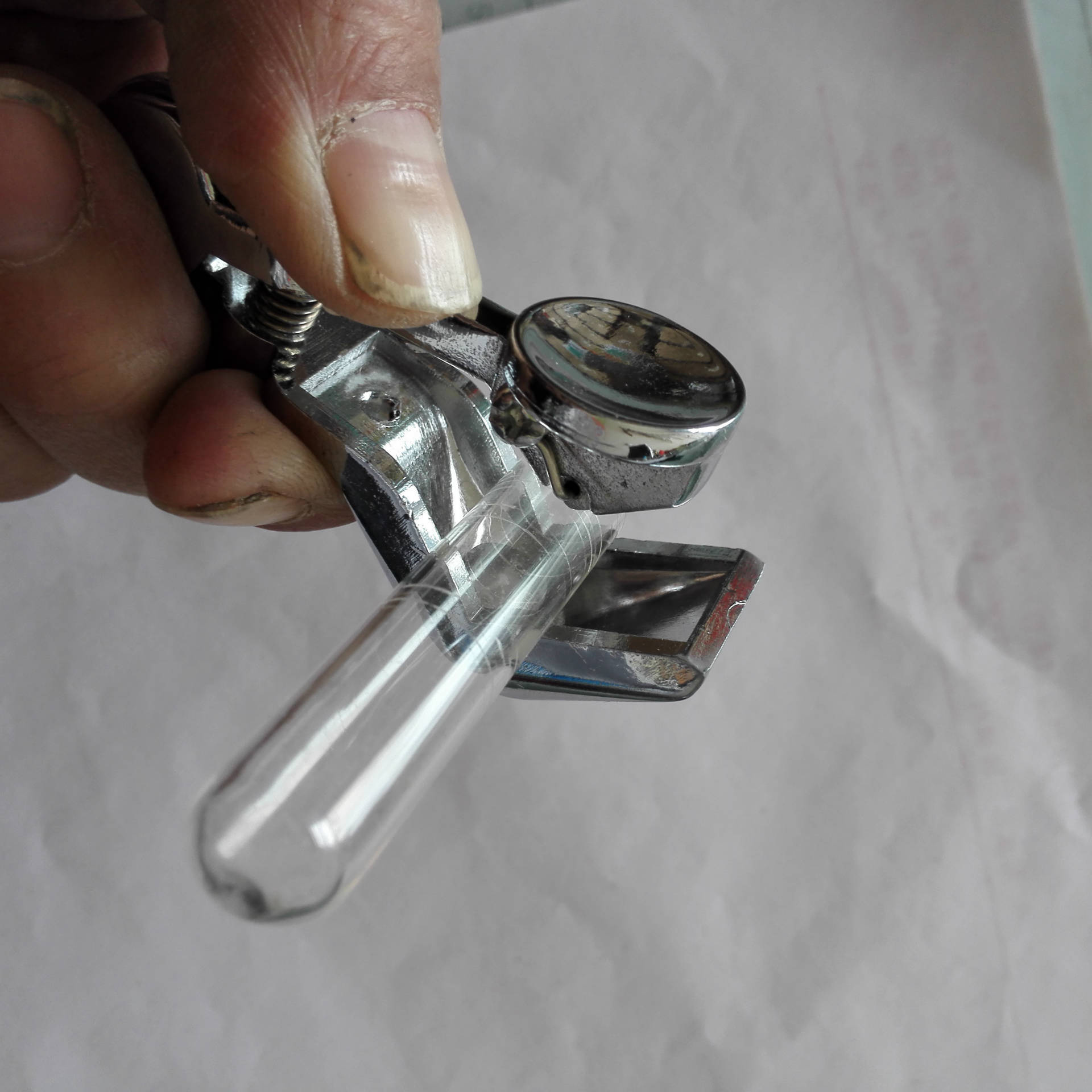 简单,方便切玻璃管,石英管,高硼硅管手工切割器,切割刀