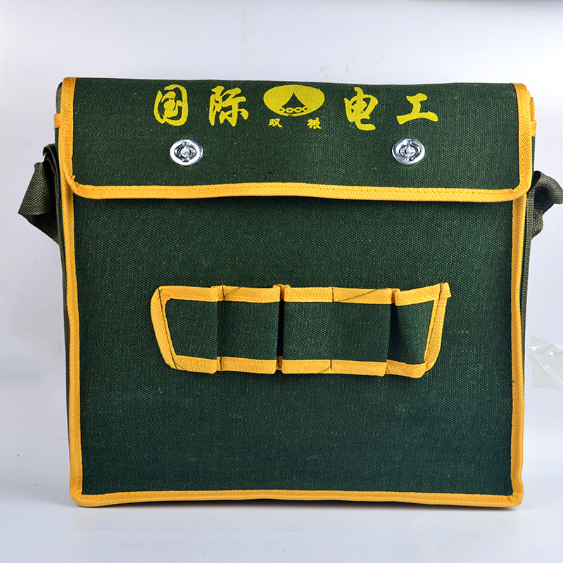 厂商定制帆布多功能家电维修工具包电工腰包可来样加工可印logo