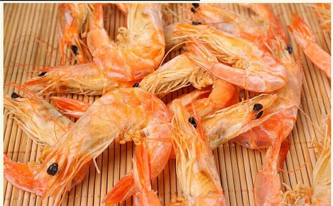 青岛特产 烤海虾 烤虾 虾干 干虾 海鲜干货 200g批发零售