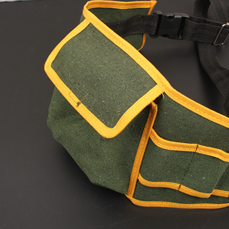 【厂家直销】多功能帆布腰包国际电工包耐磨牛津布工具包