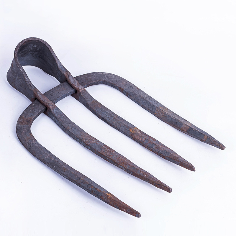 手工锻打耙子 种菜草耙四齿耙子水泥耙 厂家直销齿耙农用工具