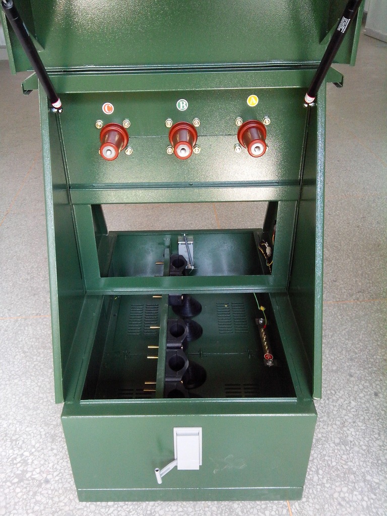 生产户外高压10kv/35kv 不锈钢电缆分接箱 电缆分支箱