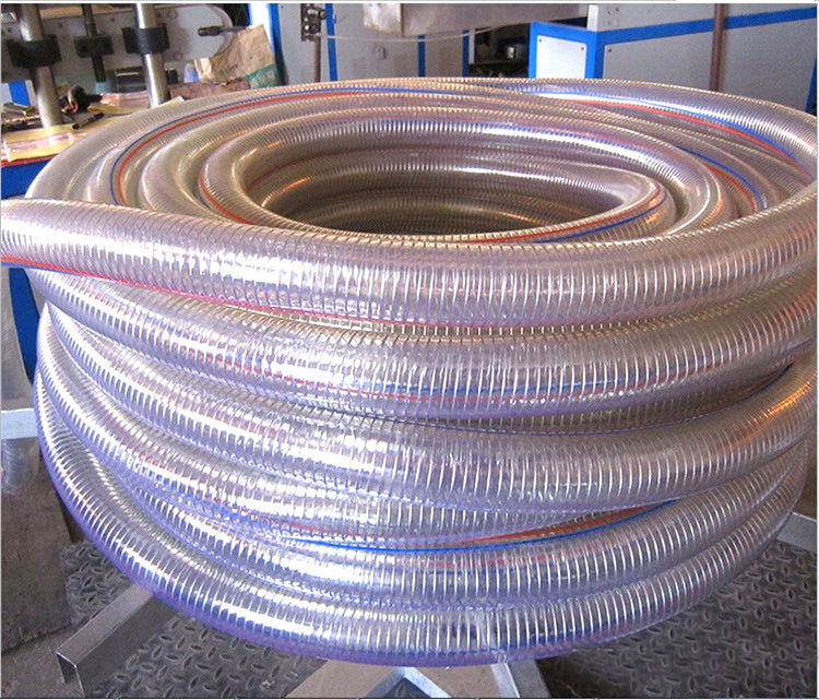 透明普通加厚钢丝软管 环保型透明通风管 无毒无味pvc管价格