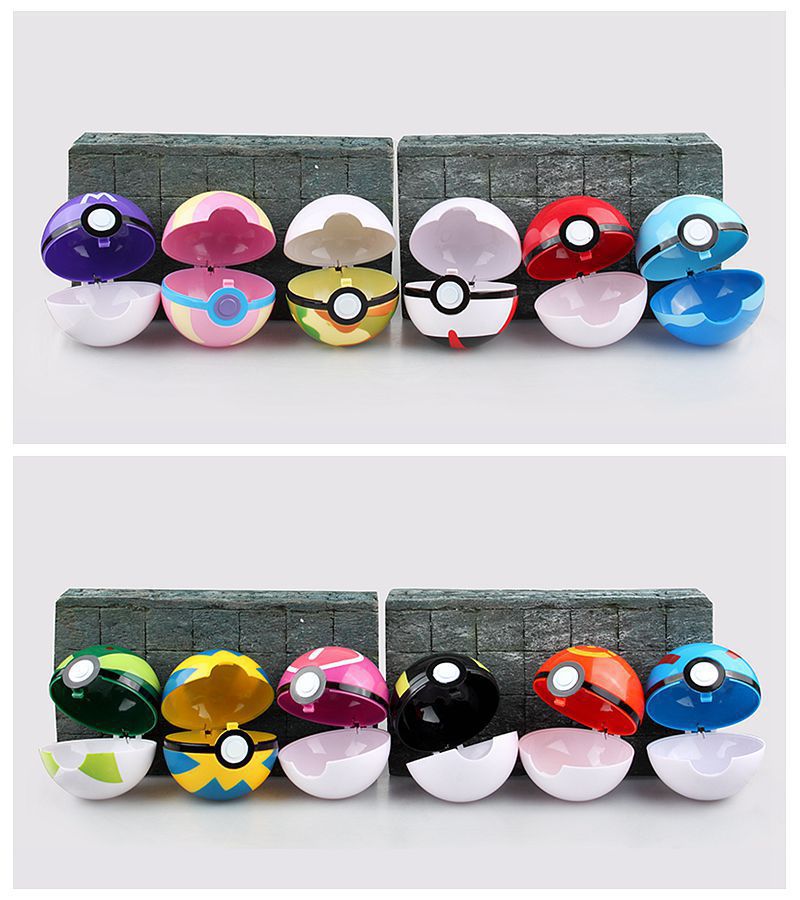 pokemon go宠物小精灵口袋妖怪神奇宝贝球小精灵球玩偶玩具礼物"
