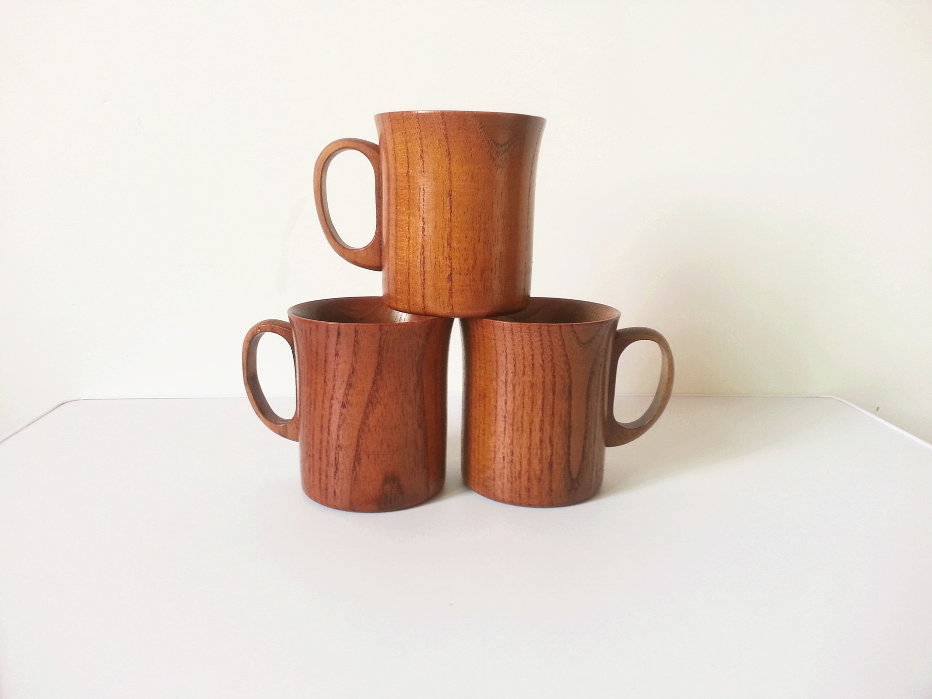 批发精品实木咖啡杯木质啤酒木杯子茶杯茶具保温杯批发