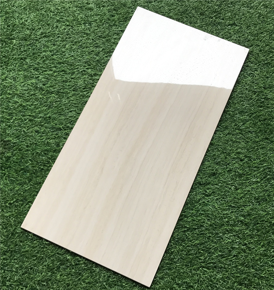 陶瓷薄板瓷砖亮光釉面黄木纹灰木纹卫生间厨房卧室内墙砖300 600