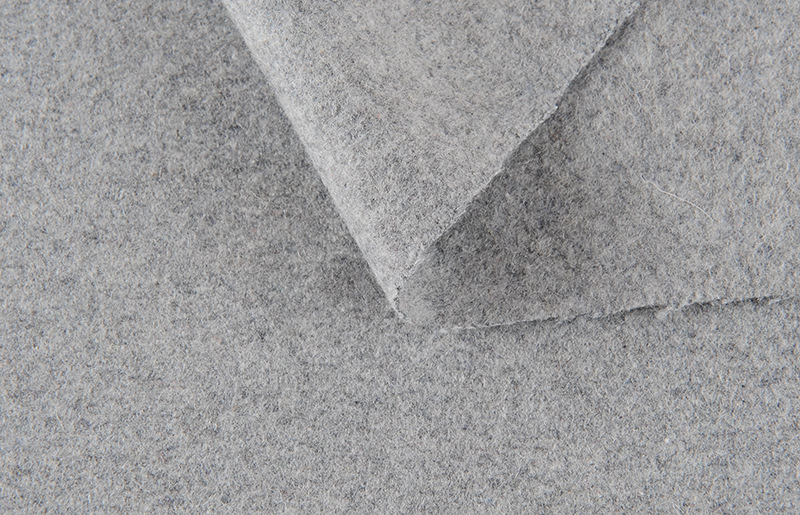 呢料 麻灰色 呢大衣 毛呢外套布料 现货面料 0.75kg