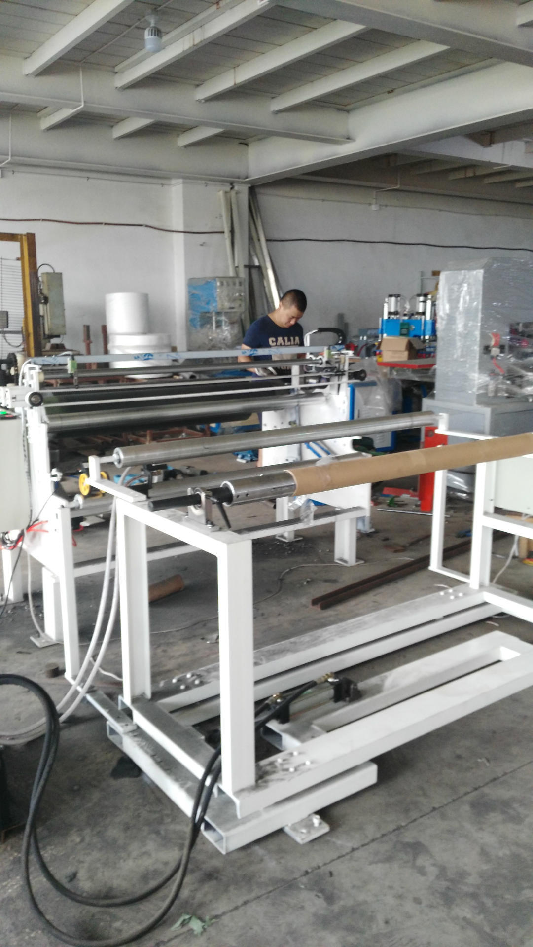 厂家直销高品质全自动纠偏玻璃纤维收卷机 质量可靠!