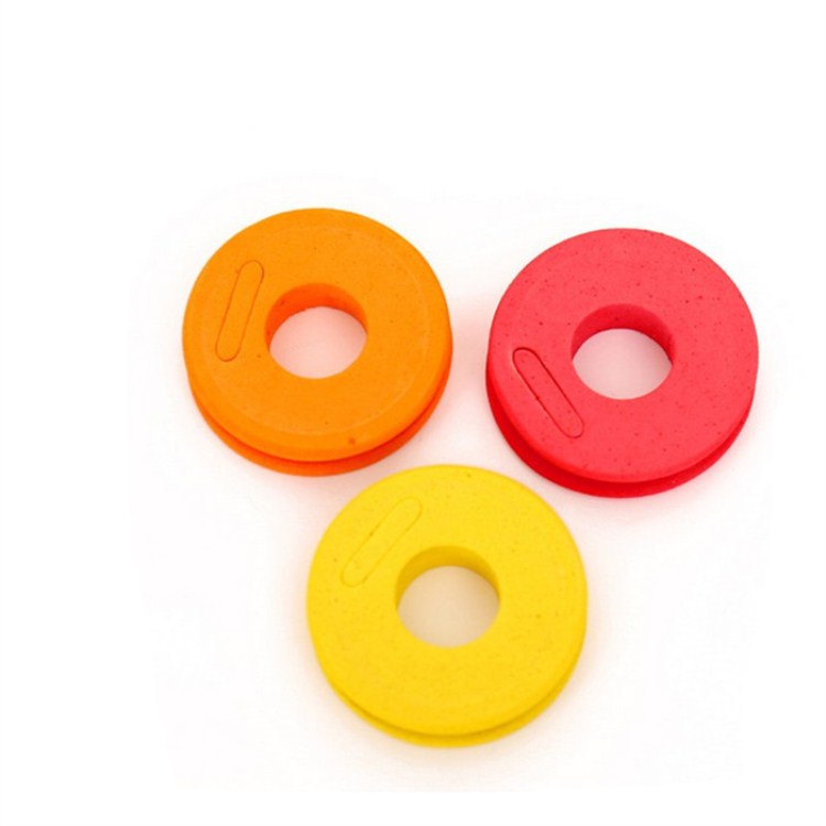 供应 彩色木纹白色缠线轴 绕线圈主线轴 子线圈渔具配件批发一包