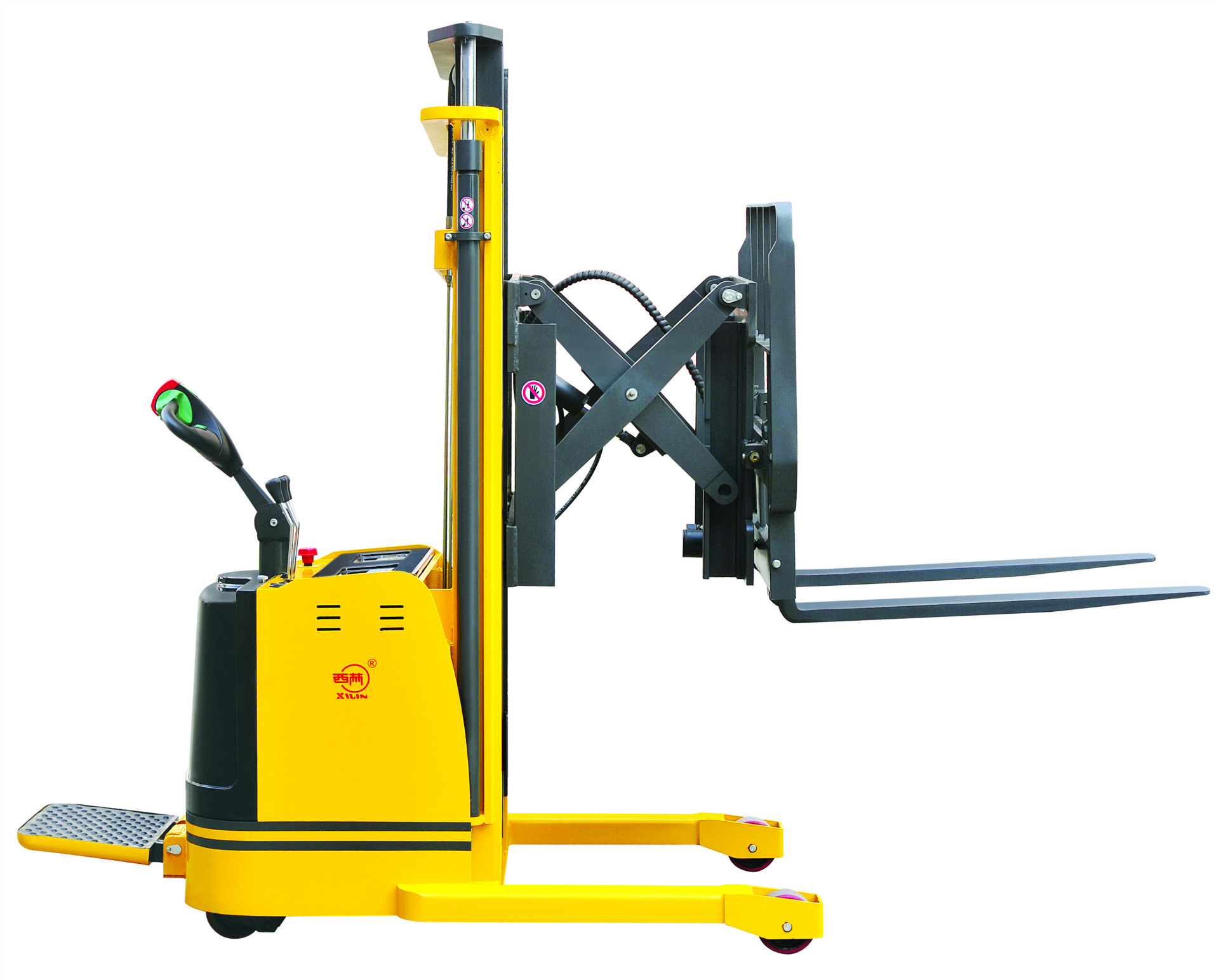 厂家直销cqdh10a电动升高车 前移式电动推高车 西林拍货叉车