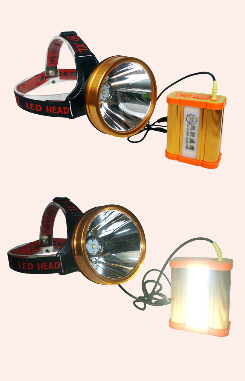 聚光远射多功能移动分体式矿灯 六锂电l2探照灯】价格,批发,供应商