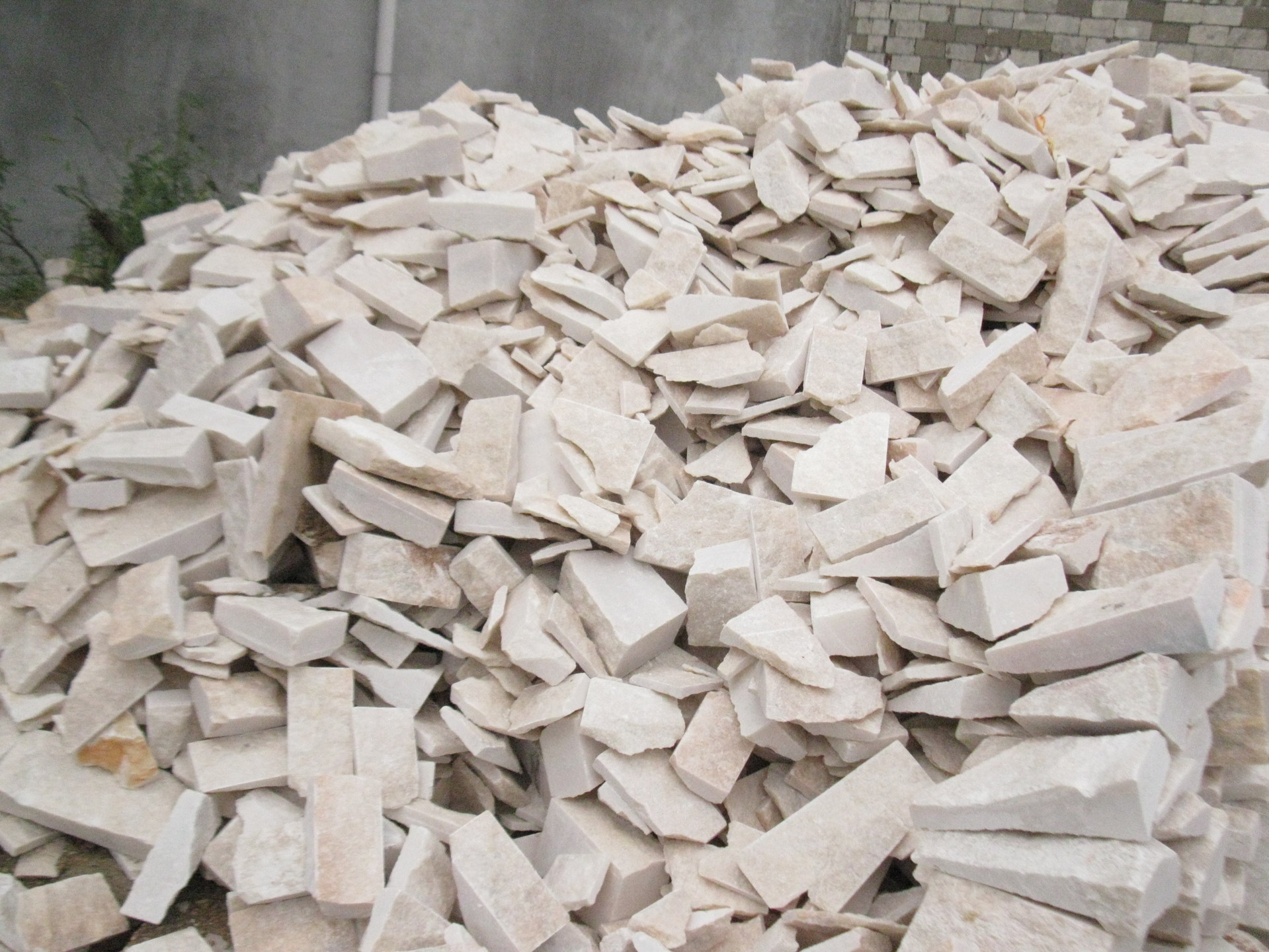 晚霞红石材边角料价格-银河石材厂供应