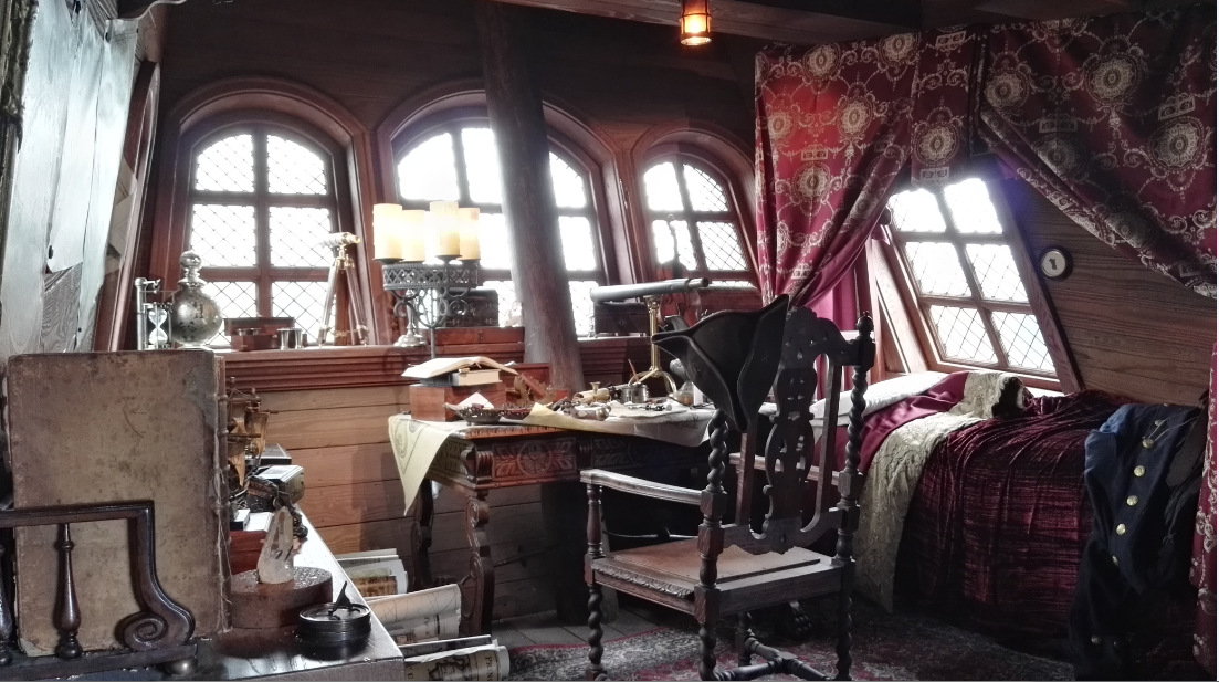 海盗船长准备要起航啦