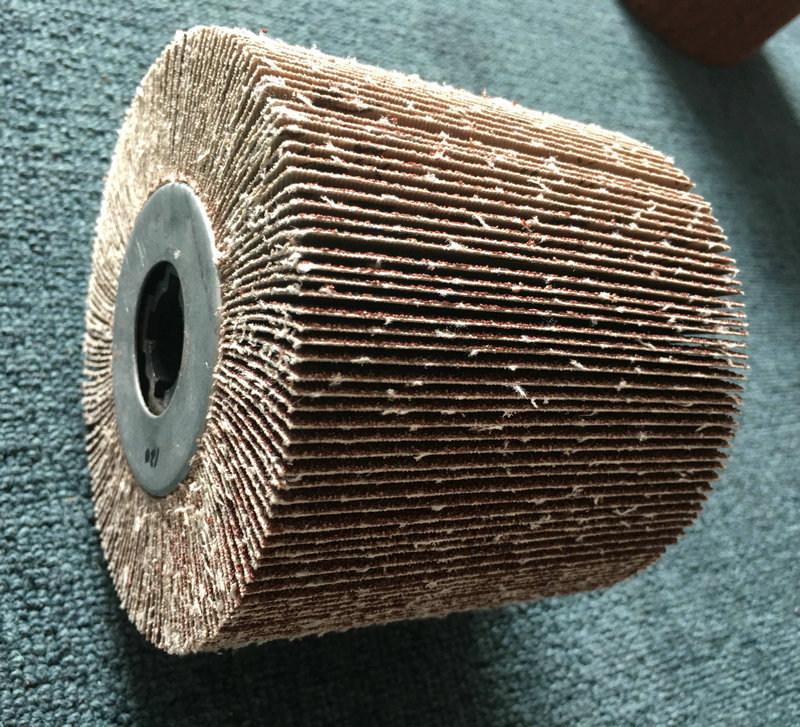 抛光打磨千叶轮砂布轮抛光片卡盘叶轮250*30(40)32厂家直销