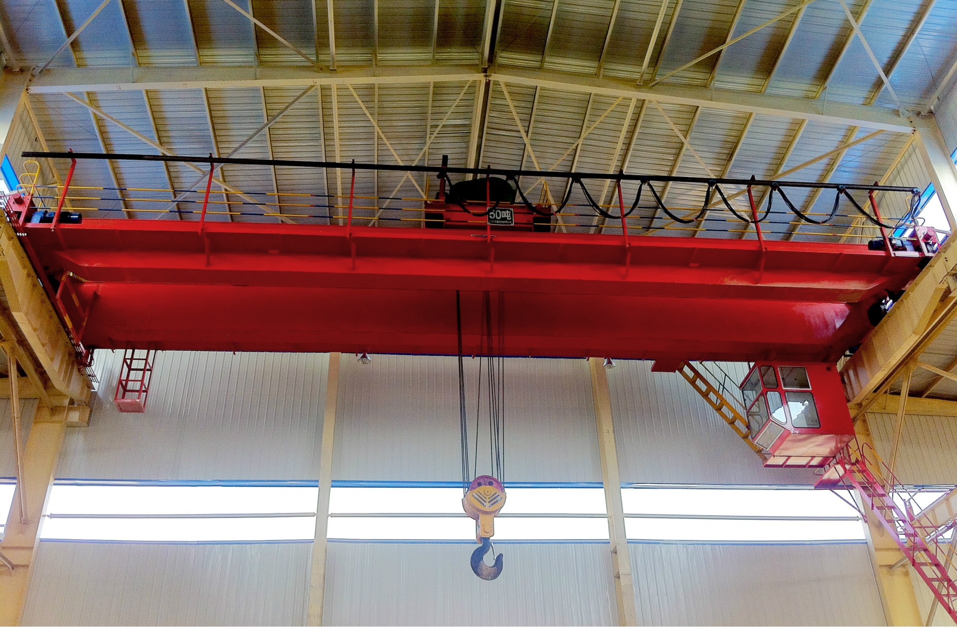 厂家直销 qd型 5吨吊钩 桥式双梁起重机 吊机 龙门架 行车