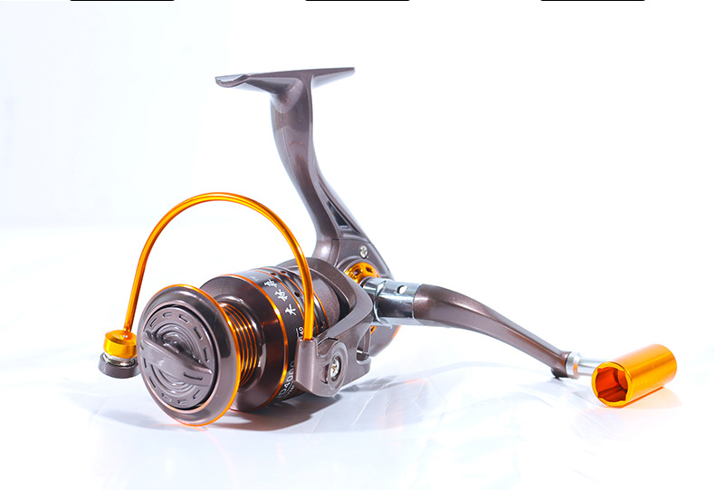 渔轮 木林森jd金属摇臂渔线轮 鱼线轮路