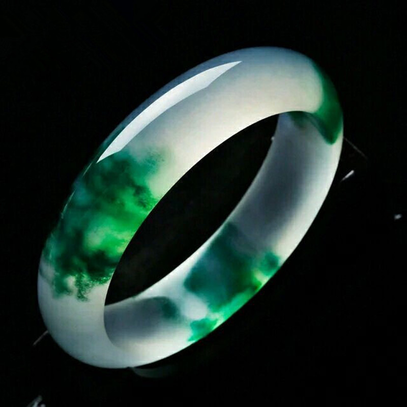 正品石英岩玉镯精致女款精致抛光大口径玉镯子玉石手镯批发