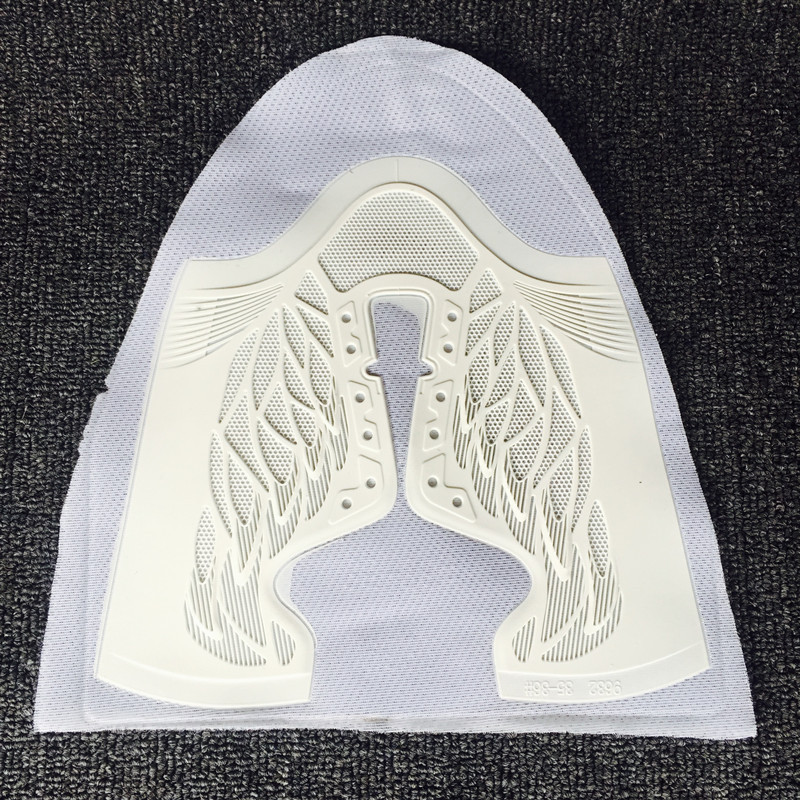 厂家生产时尚休闲透气 pvc软胶滴胶鞋面 塑胶鞋面 滴塑鞋面 定制