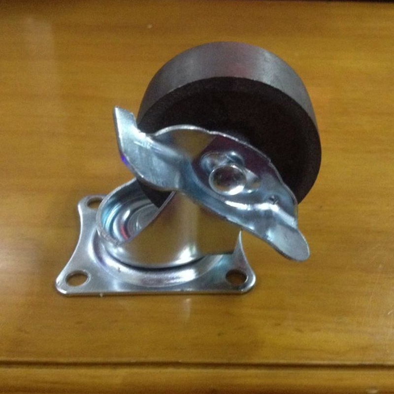 2寸小铁轮子 1寸1.5寸2寸2.5寸3寸铸铁轮 轻型铁轮子