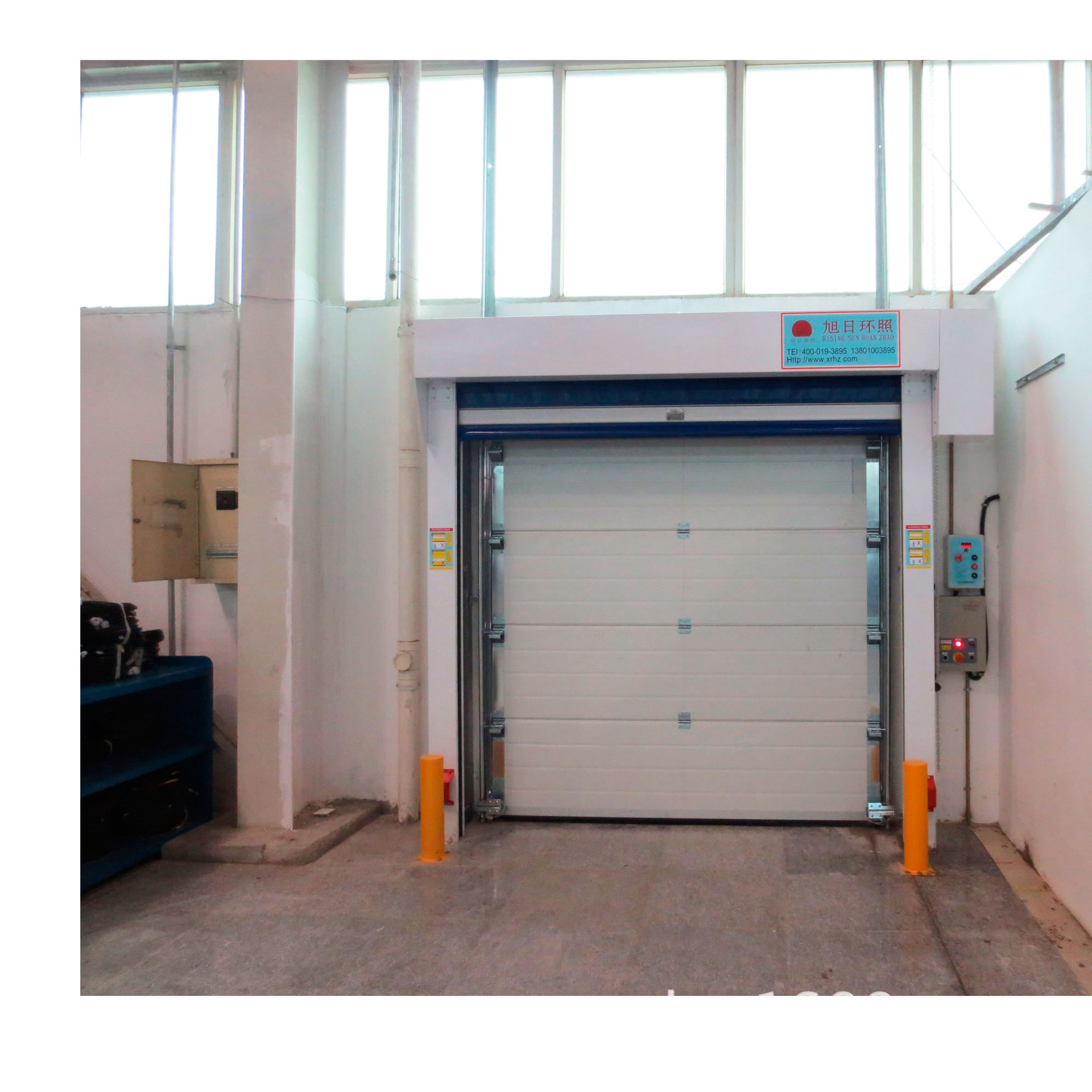 全国联保复合保温工业翻板工业滑升门