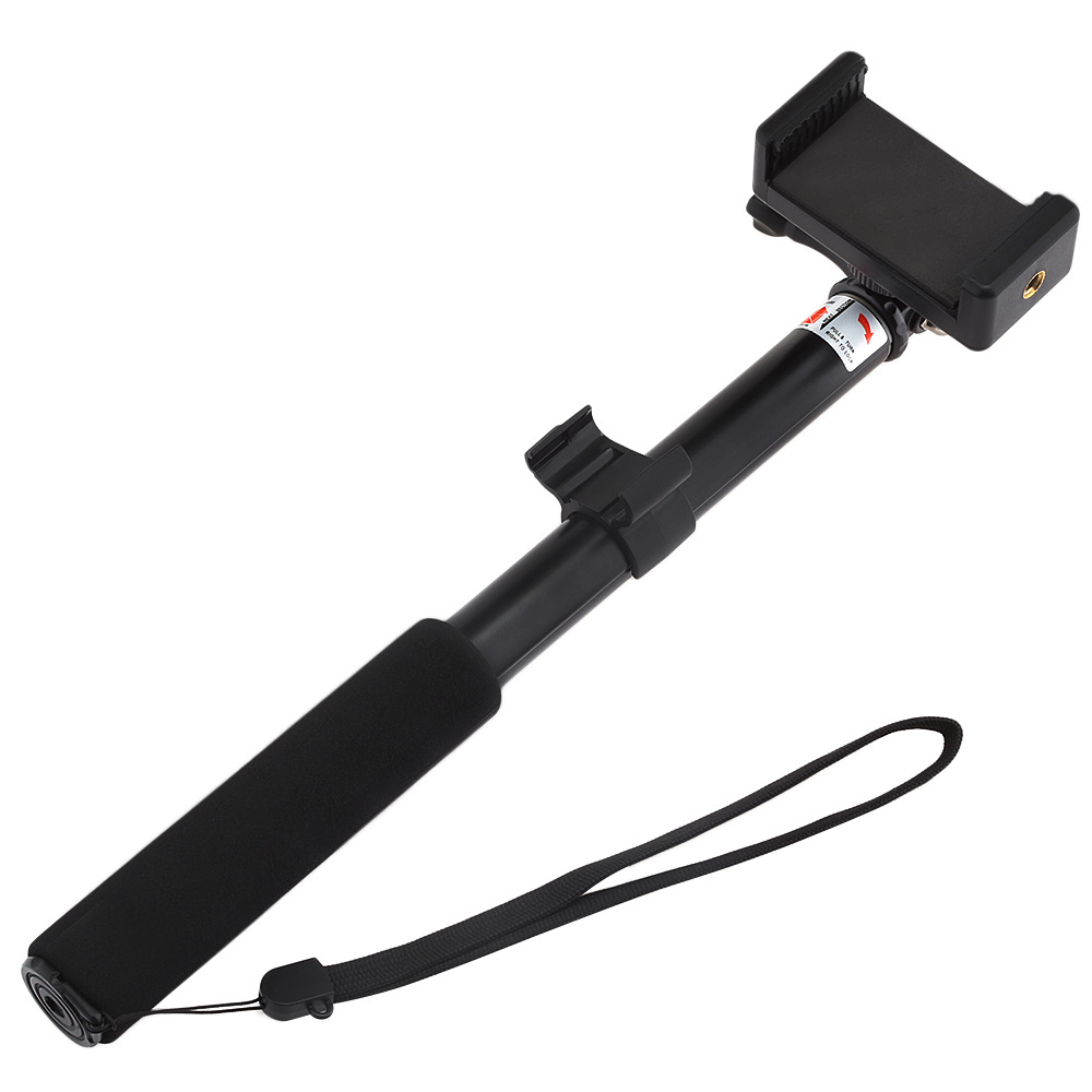 铝合金自拍杆手机蓝牙自拍神器gopro相机桌面迷你三脚架直播支架