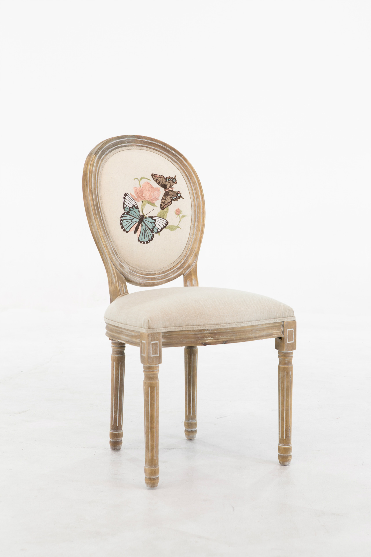 复古欧式酒店餐椅 西餐咖啡厅饭桌椅子休闲