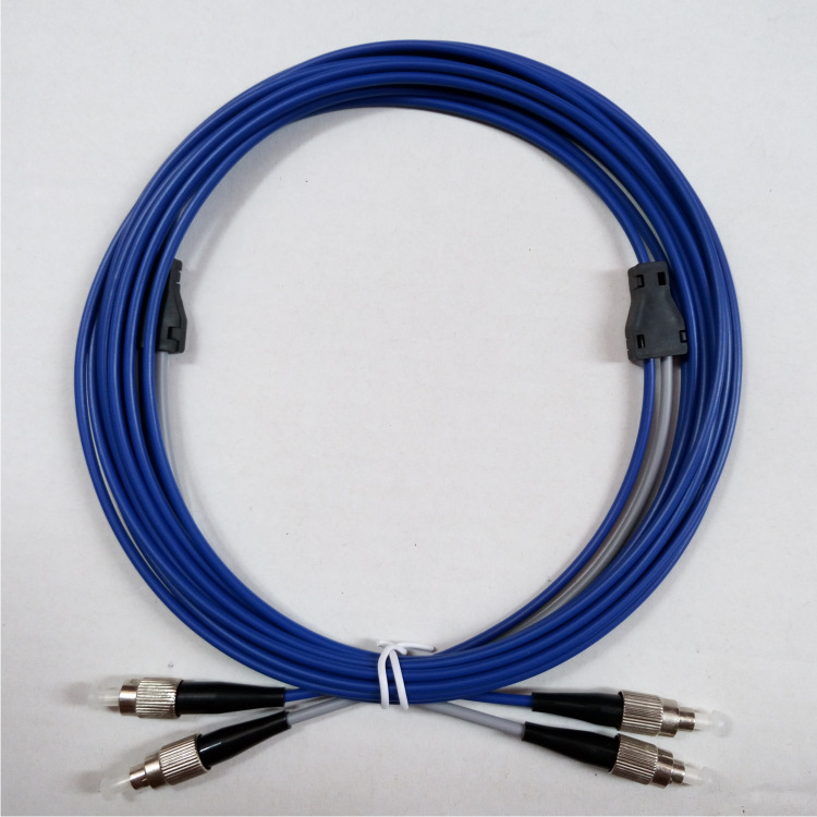 fc-lc 双工单模 防鼠铠装光纤连接器/跳线/sfp模块链接/收发器用