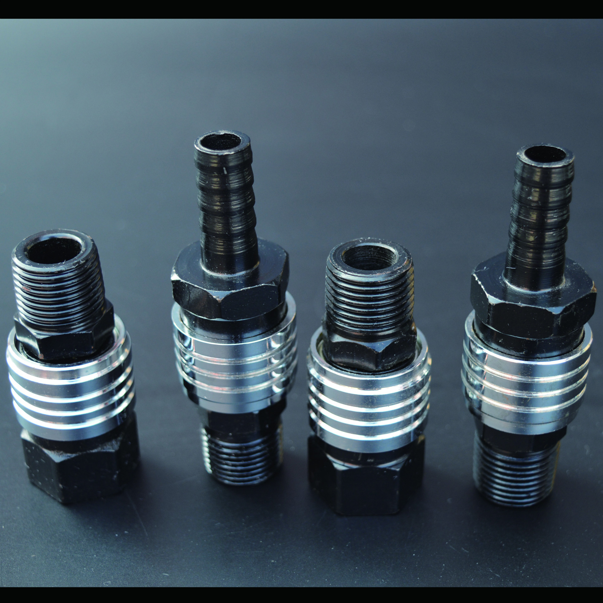 风炮管快速接头钢丝气管快接13风炮管气管接头内外丝风炮快接