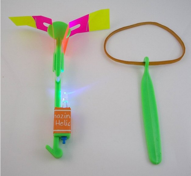 红蓝双闪飞箭 弹射玩具 发光类飞箭 飞天蘑菇 光飞天仙厂家直销