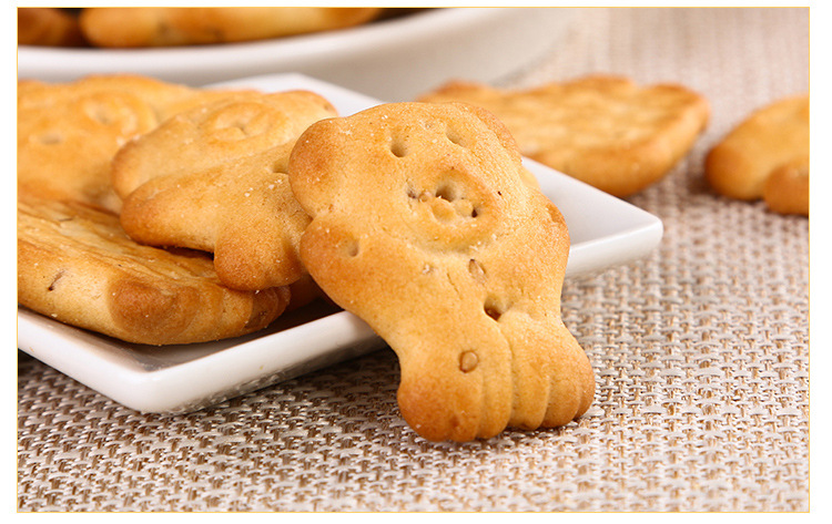 禧士达馋嘴熊饼干袋装110g酥性儿童休闲即食零食商超供