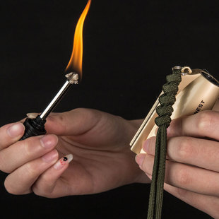 百诚万次火柴煤油打火机正品金属创意个性户外防水便携打火石锋烟