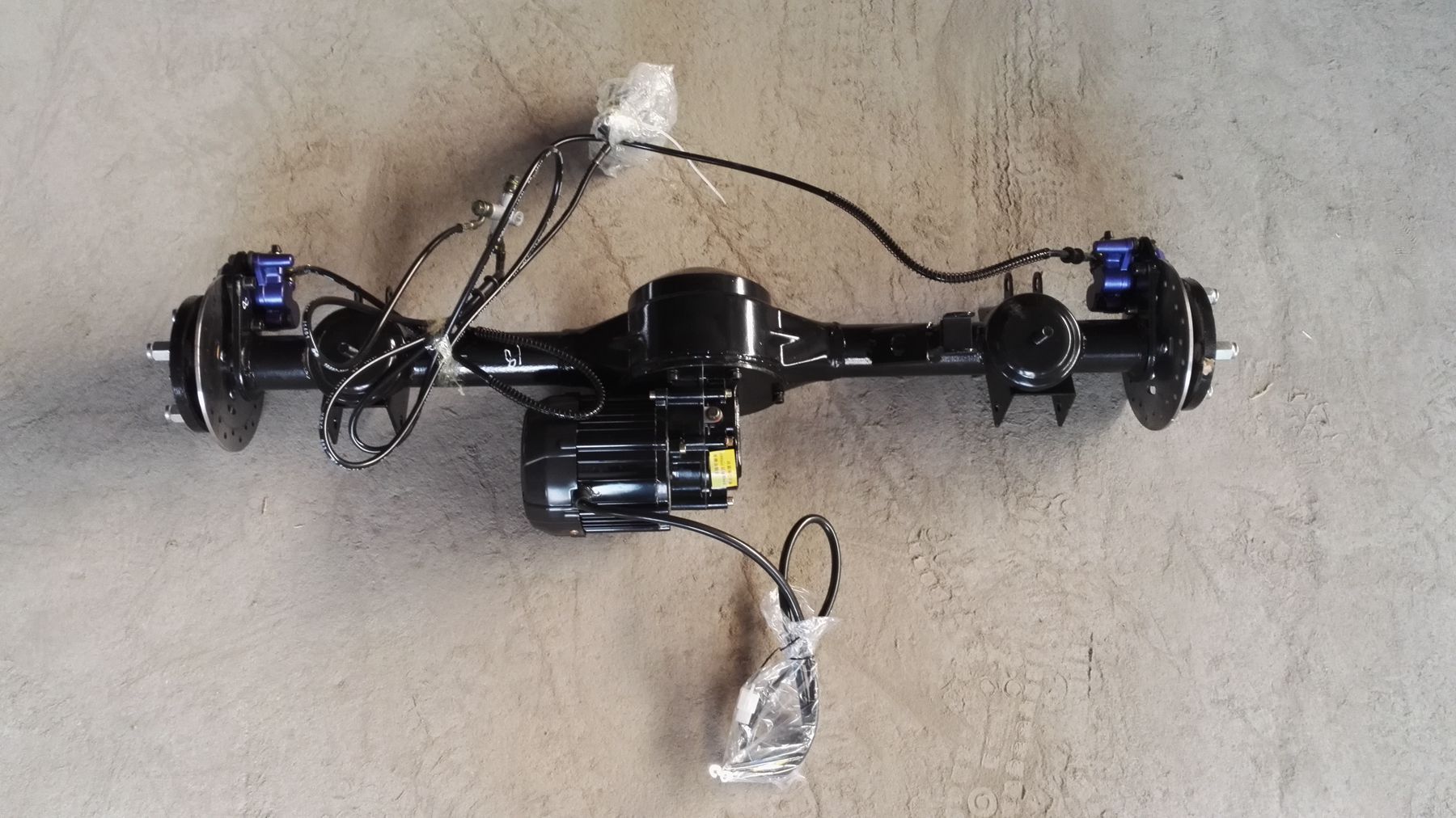ld-h-07 电动三轮车分体碟刹后桥 电机 可定制 承接出口订单