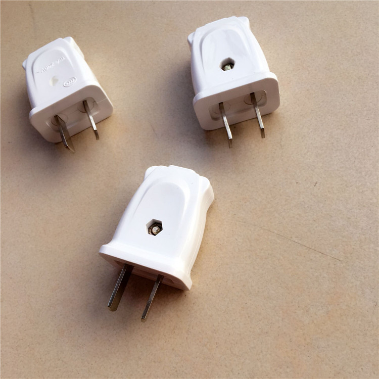 慈溪两相插头 转动两极 大功率 电源两插头 活动两极 国标插头