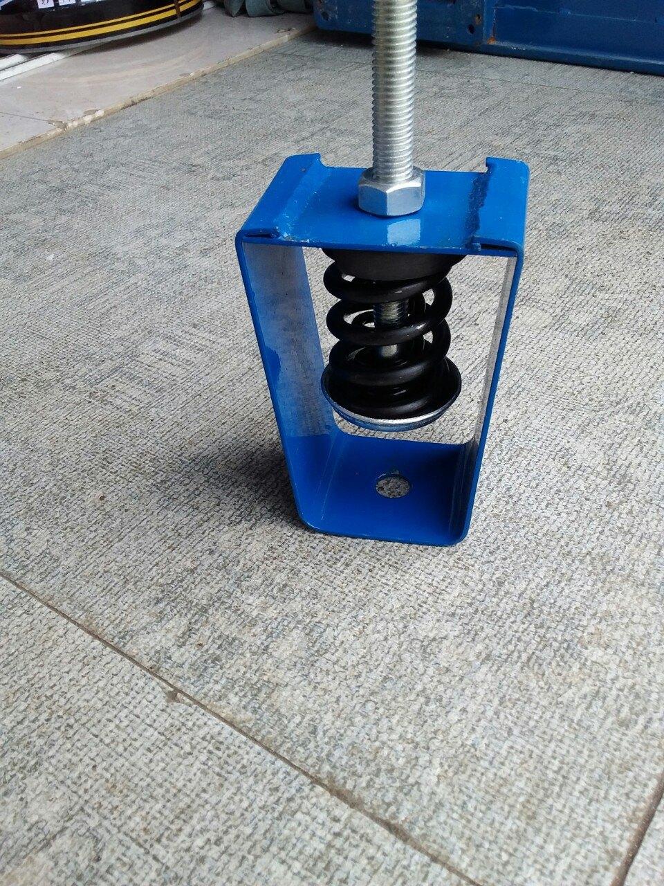 风机器设备防震减震器 减振垫ztg阻尼弹簧 隔噪音带脚30kg-500kg