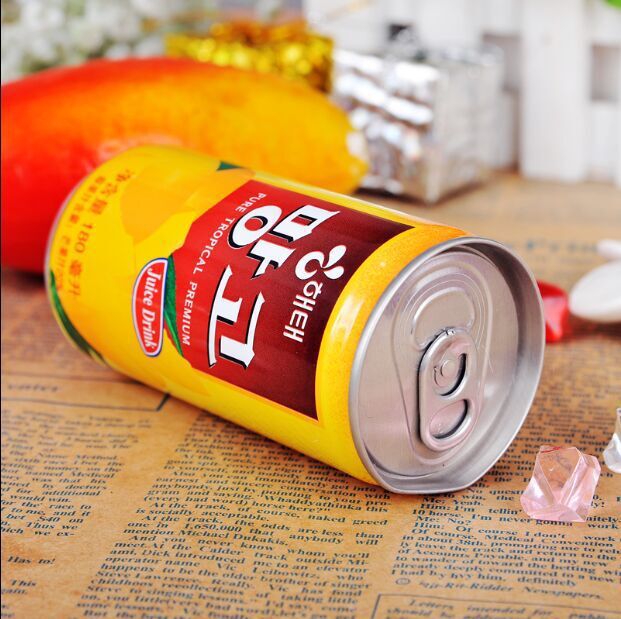 韩国进口零食 海太芒果汁饮料180ml*15*6