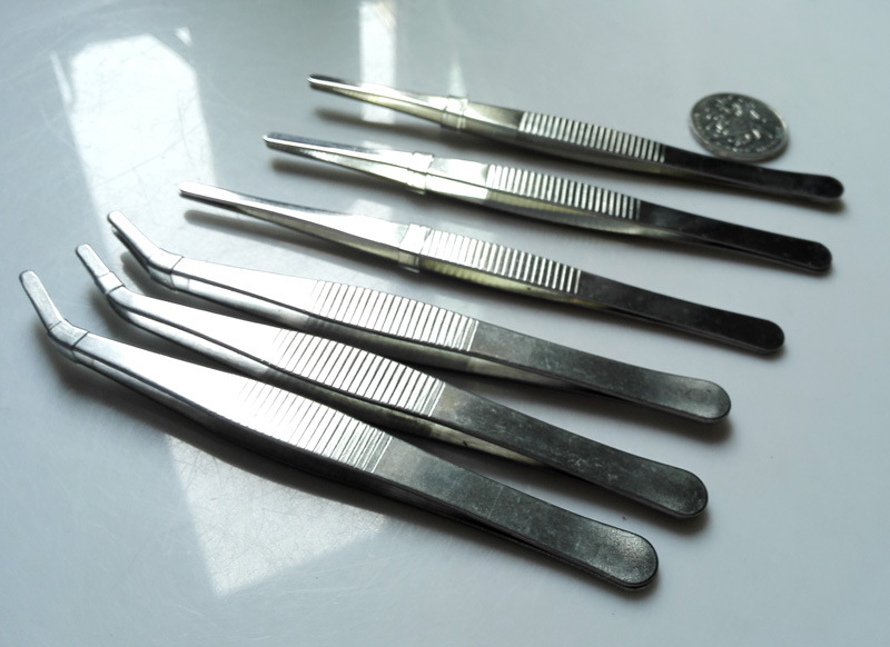 不锈钢弯头 直头镊子园艺 多肉微景观水族 diy工具