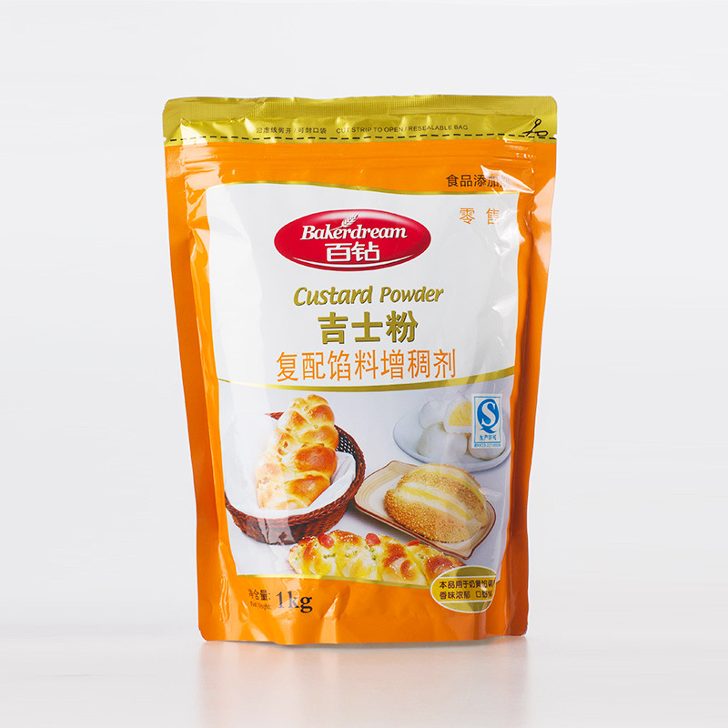 烘焙原料 安琪百钻吉士粉1000g*10袋/箱 蛋糕diy烘培材料