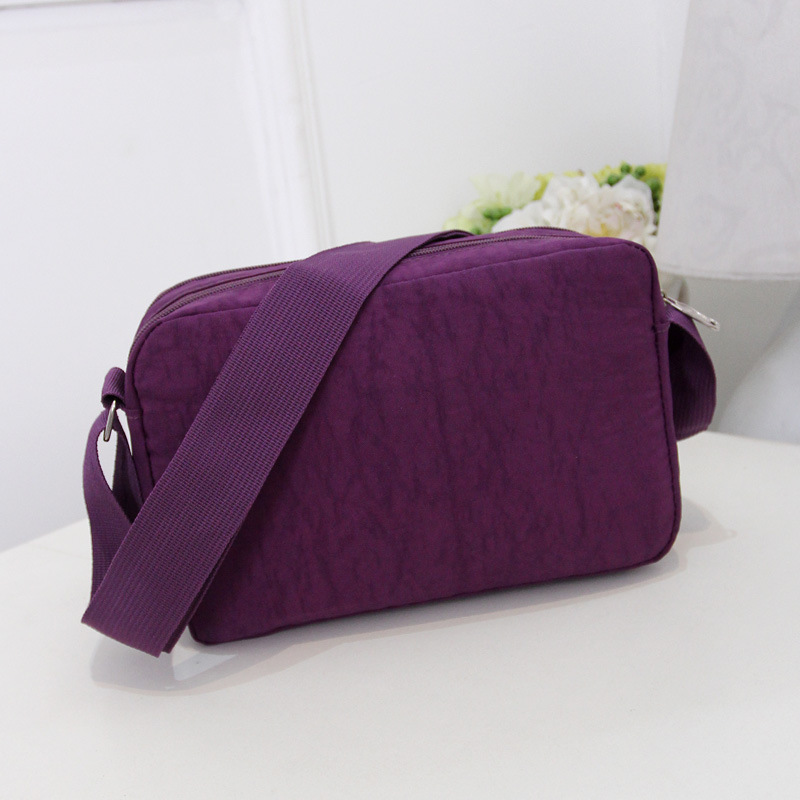 新款尼龙女包 休闲单肩斜挎背包 时尚潮流地摊货源 妈咪包零钱包